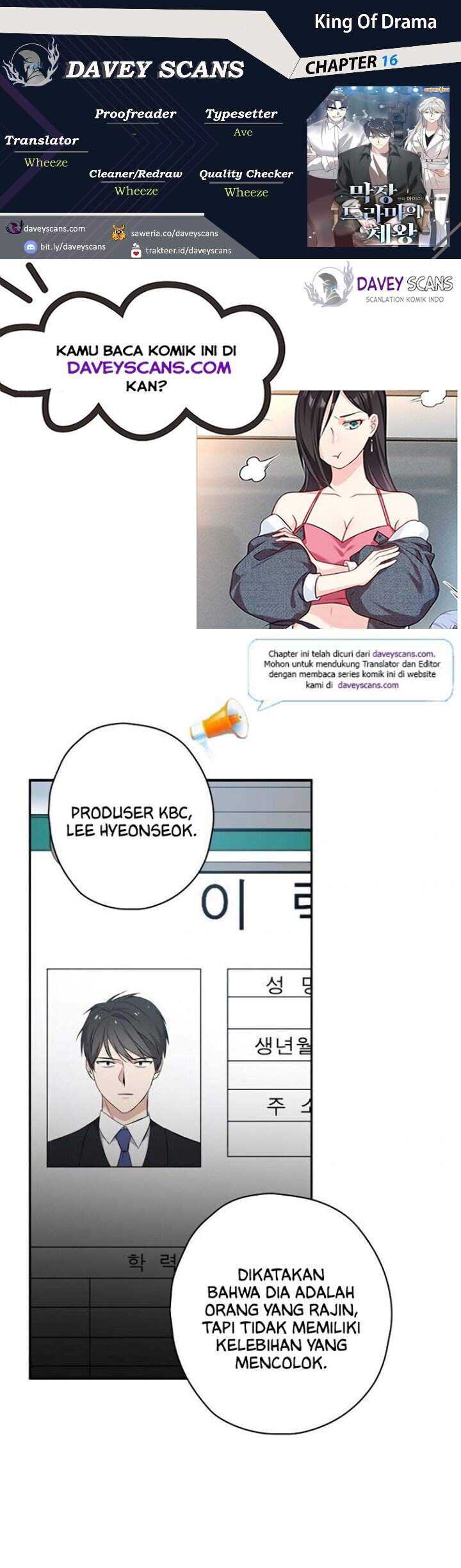 Baca Komik King Of Drama Chapter 16 Gambar 1