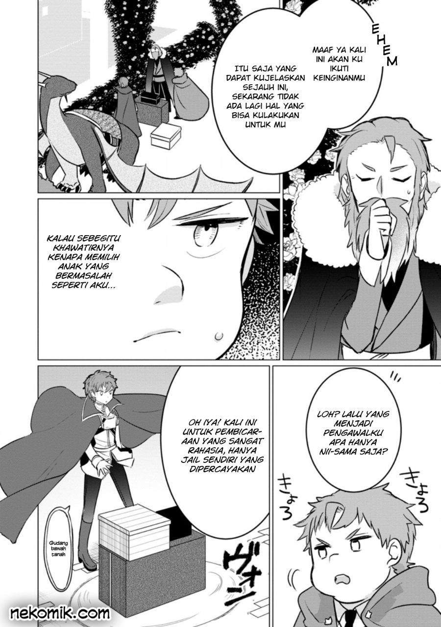 Baca Manga Tensei Saki ga Zannen Ouji Datta Ken: Ima wa Fukkin 1-kai mo Dekinai kedo Yasete Isekai Sukuimasu Chapter 3.2 Gambar 2