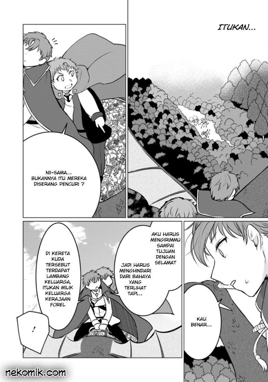 Tensei Saki ga Zannen Ouji Datta Ken: Ima wa Fukkin 1-kai mo Dekinai kedo Yasete Isekai Sukuimasu Chapter 3.2 Gambar 8
