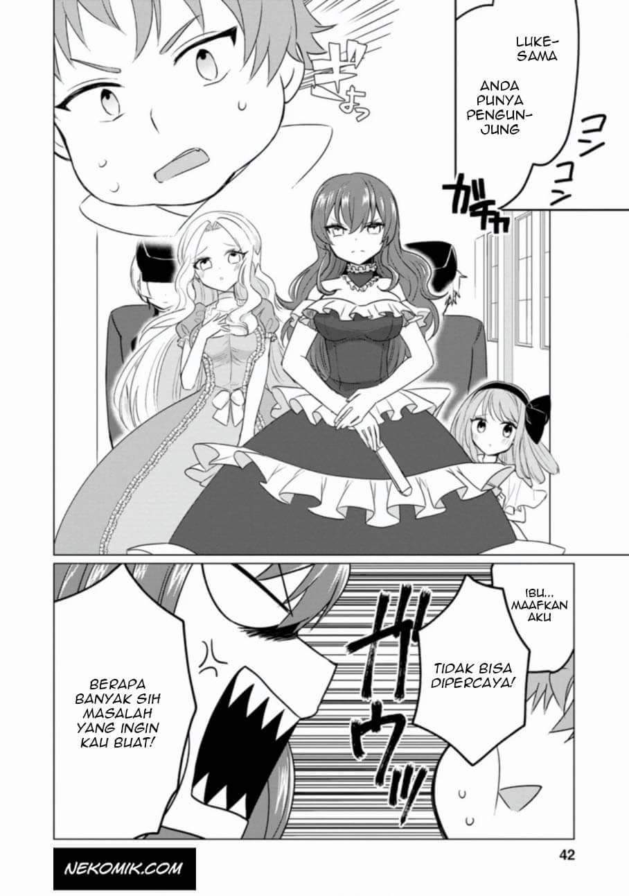 Tensei Saki ga Zannen Ouji Datta Ken: Ima wa Fukkin 1-kai mo Dekinai kedo Yasete Isekai Sukuimasu Chapter 2.1 Gambar 11