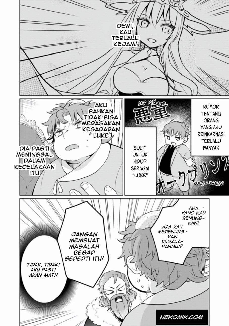 Baca Manga Tensei Saki ga Zannen Ouji Datta Ken: Ima wa Fukkin 1-kai mo Dekinai kedo Yasete Isekai Sukuimasu Chapter 2.1 Gambar 2