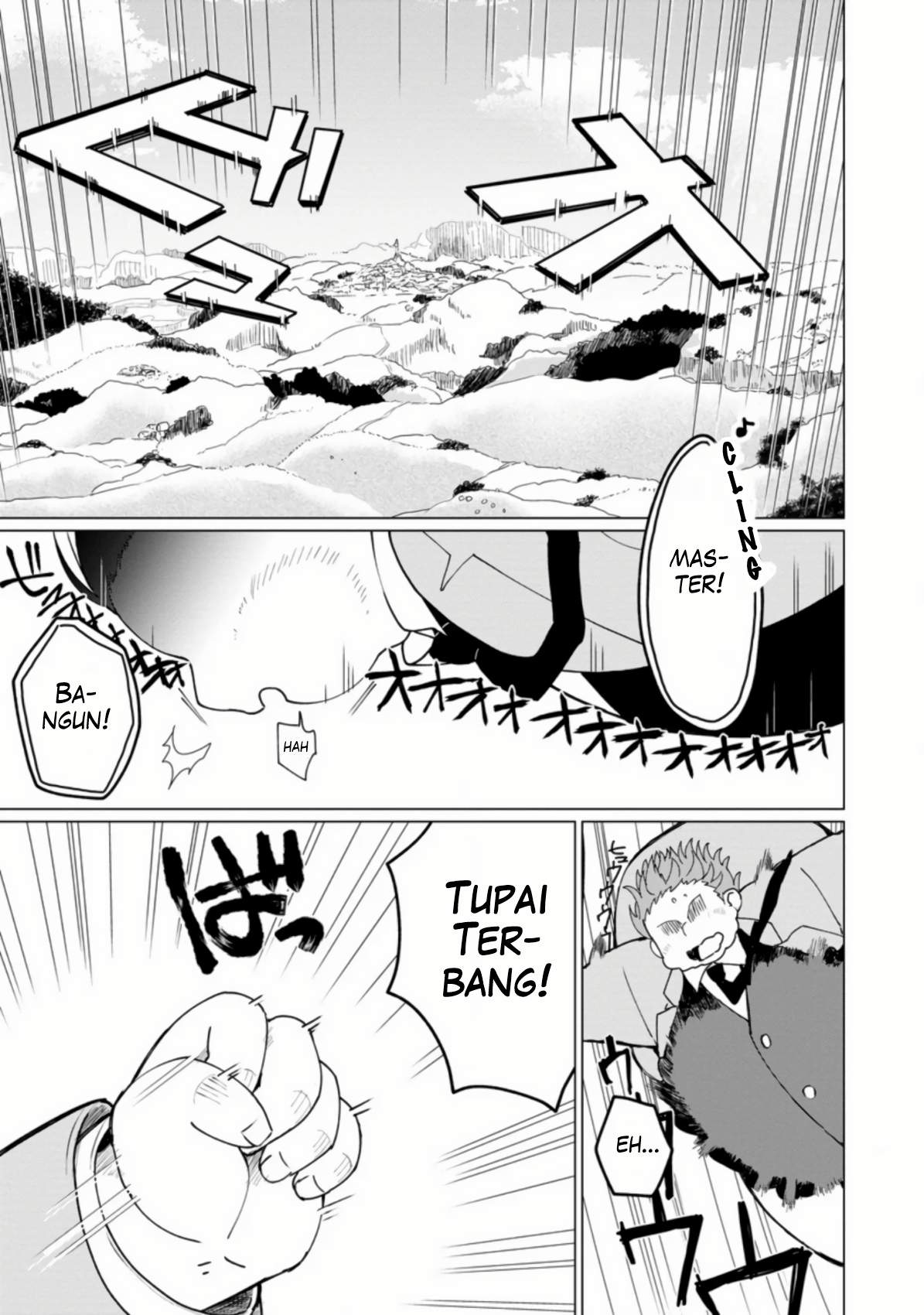 Baca Komik Tensei Saki ga Zannen Ouji Datta Ken: Ima wa Fukkin 1-kai mo Dekinai kedo Yasete Isekai Sukuimasu Chapter 1.1 Gambar 1