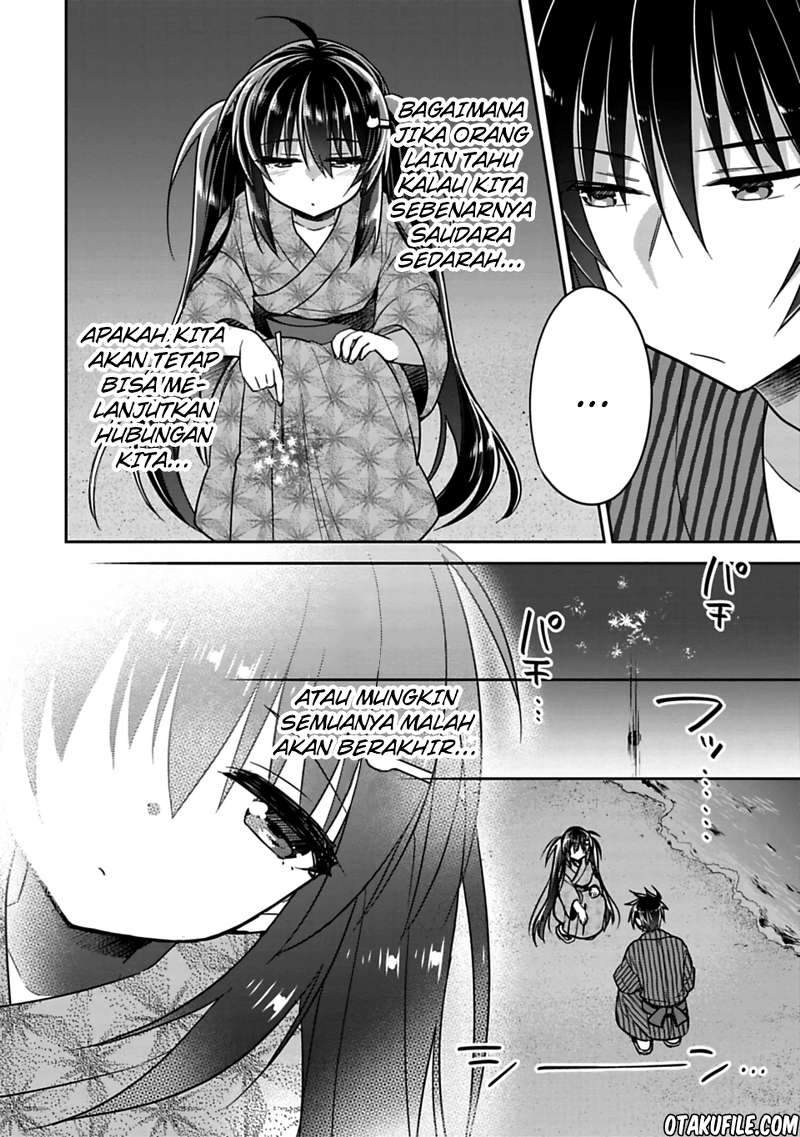 Baca Manga Siscon Ani to Brocon Imouto ga Shoujiki ni Nattara Chapter 15.5 Gambar 2