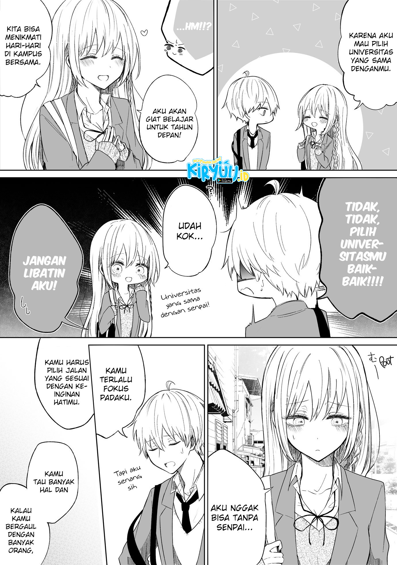 Ichizu de Bitch na Kouhai Chapter 75 Gambar 3