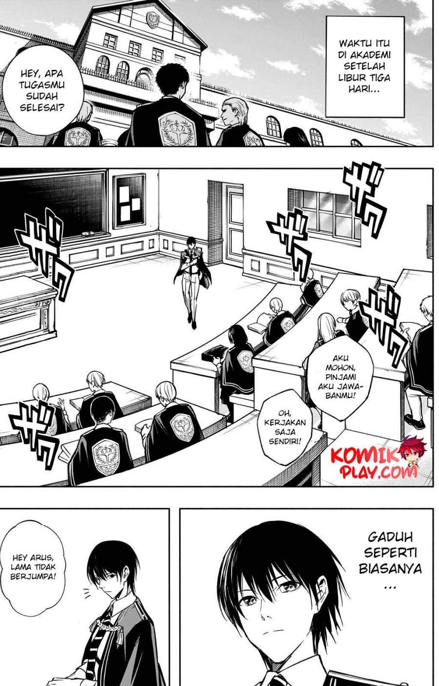 Baca Manga Ouritsu Mahou Gakuen no Saikasei: Slum Agari no Saikyou Mahoushi, Kizoku darake no Gakuen de Musou suru Chapter 31 Gambar 2
