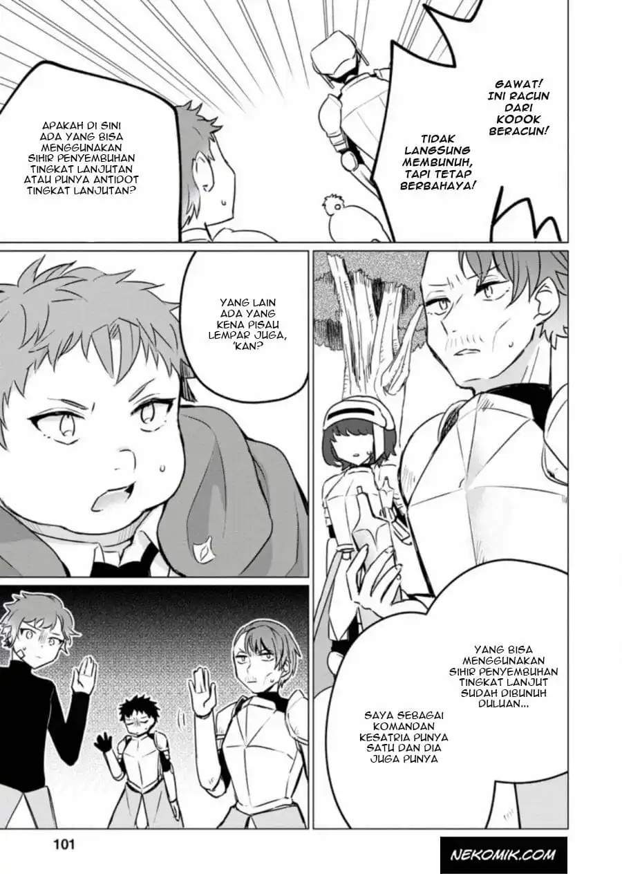 Tensei Saki ga Zannen Ouji Datta Ken: Ima wa Fukkin 1-kai mo Dekinai kedo Yasete Isekai Sukuimasu Chapter 4 Gambar 6
