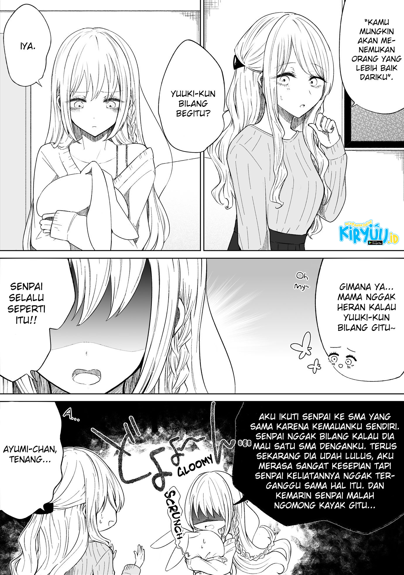 Baca Manga Ichizu de Bitch na Kouhai Chapter 76 Gambar 2