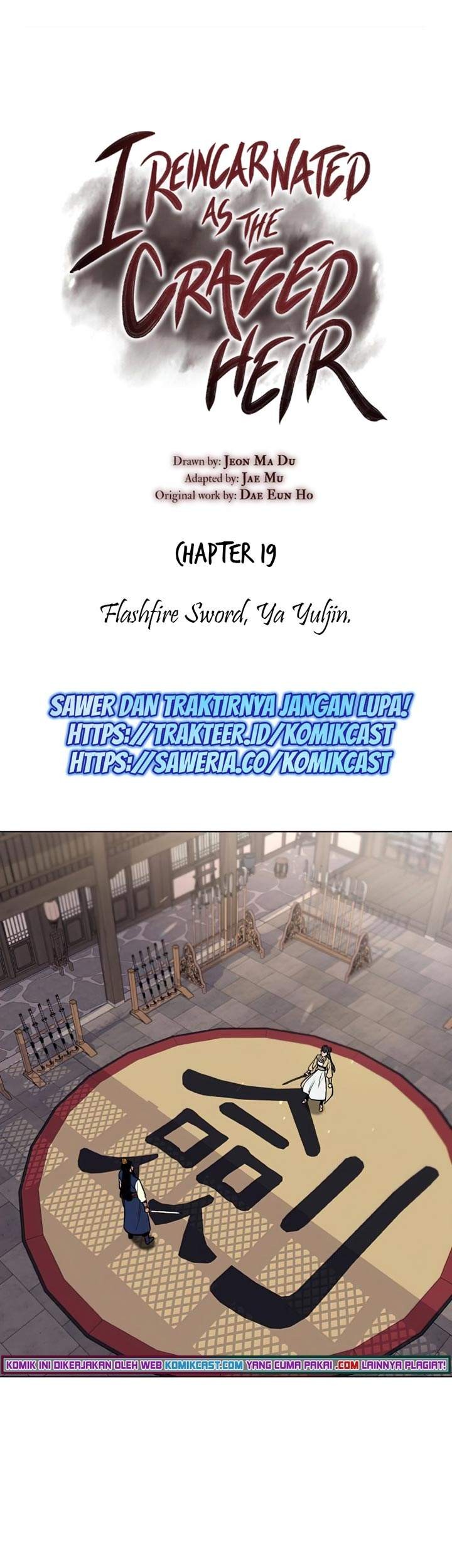 Baca Manhwa I Reincarnated As The Crazed Heir Chapter 19 Gambar 2