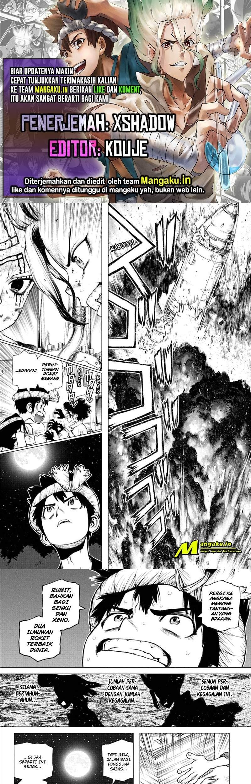 Baca Komik Dr. Stone Chapter 216 Gambar 1