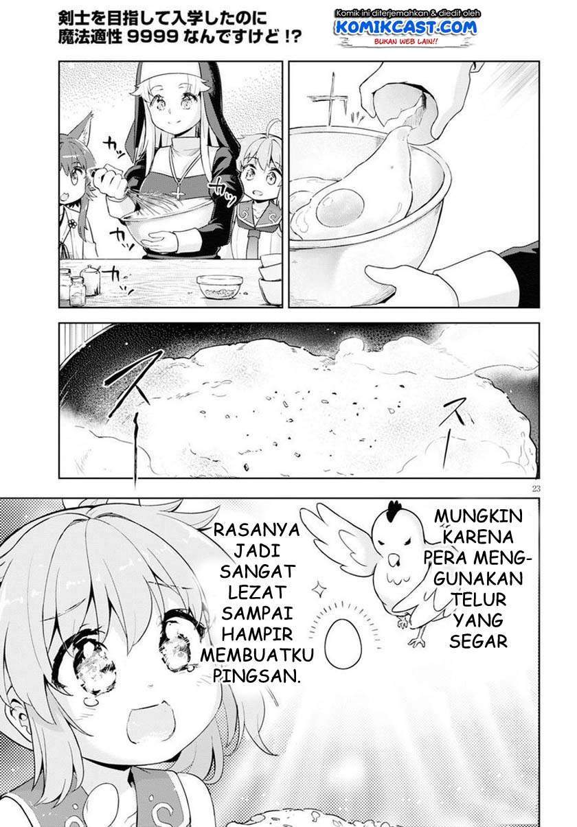 Kenshi o Mezashite Nyugaku Shitanoni Maho Tekisei 9999 Nandesukedo!? Chapter 25 Gambar 25