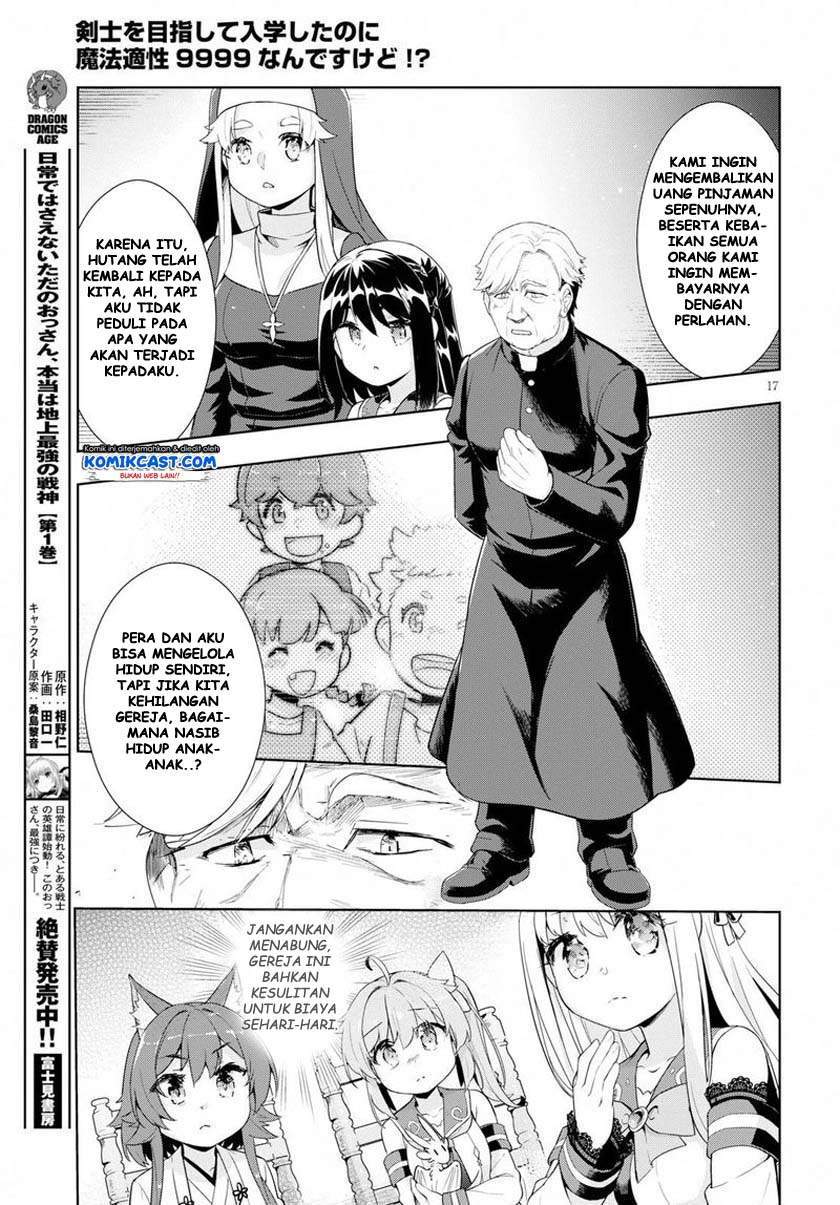 Kenshi o Mezashite Nyugaku Shitanoni Maho Tekisei 9999 Nandesukedo!? Chapter 24 Gambar 17