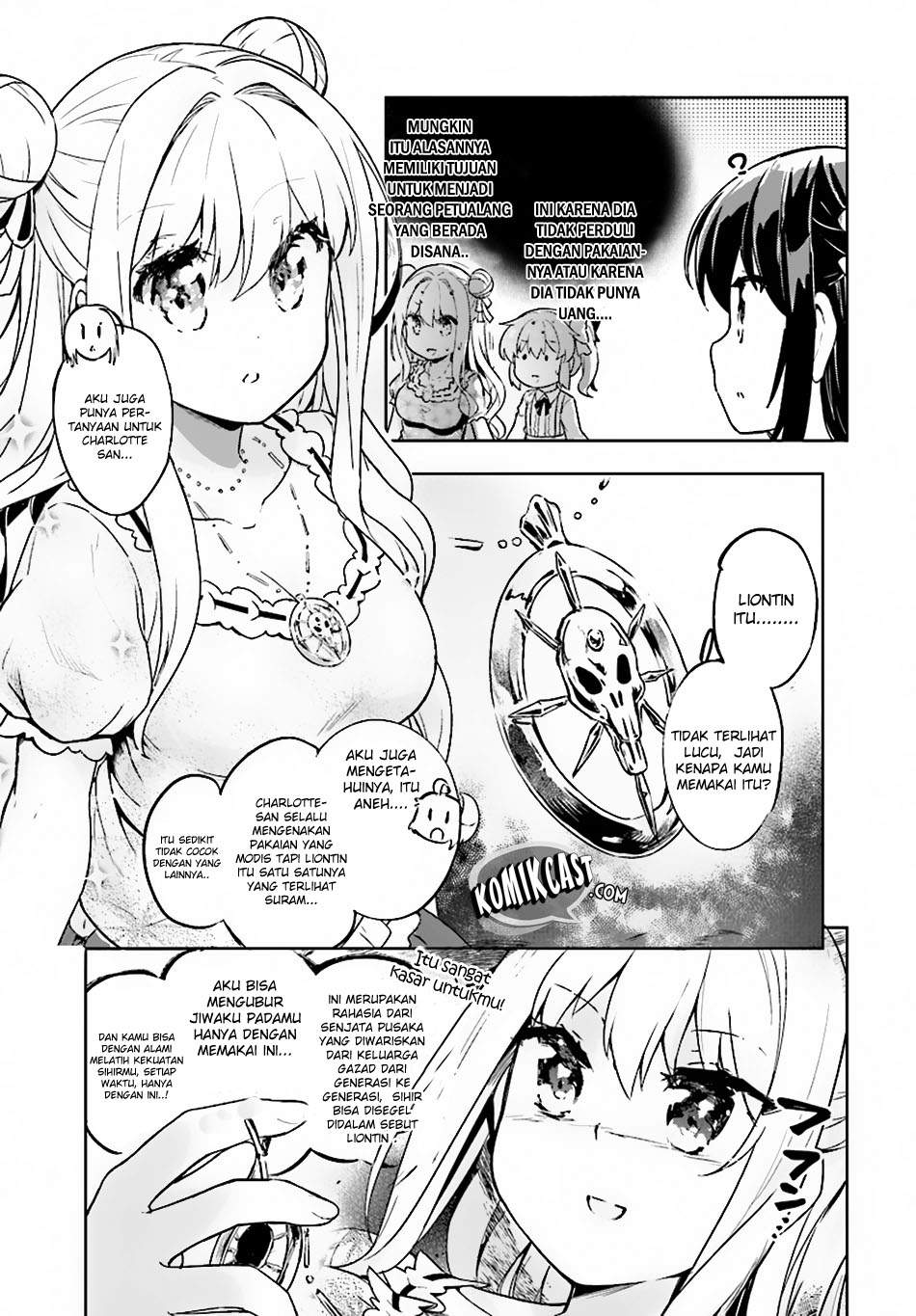 Kenshi o Mezashite Nyugaku Shitanoni Maho Tekisei 9999 Nandesukedo!? Chapter 07 Gambar 10