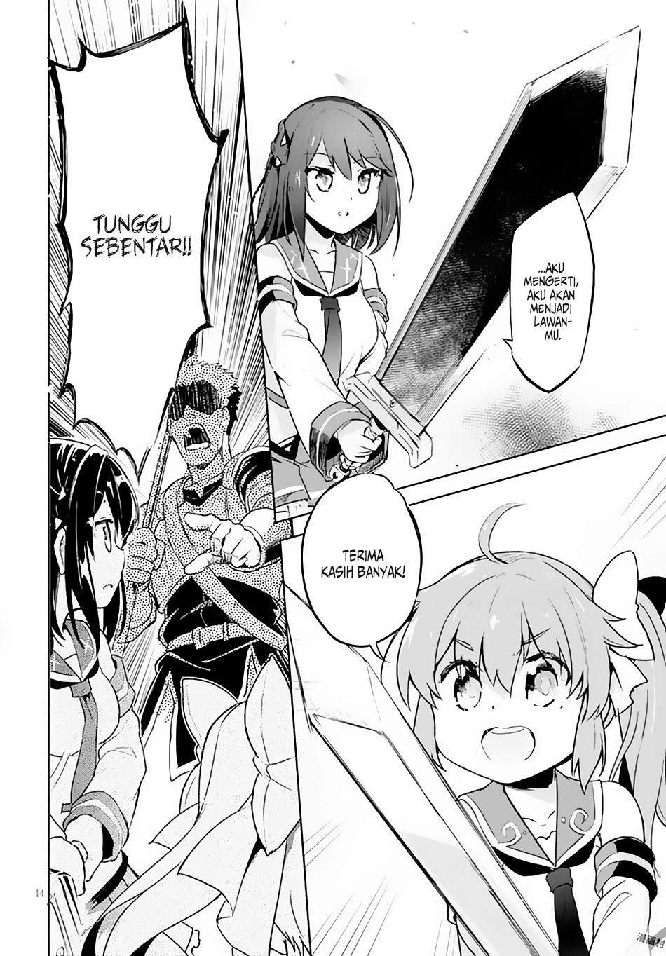 Kenshi o Mezashite Nyugaku Shitanoni Maho Tekisei 9999 Nandesukedo!? Chapter 04 Gambar 15