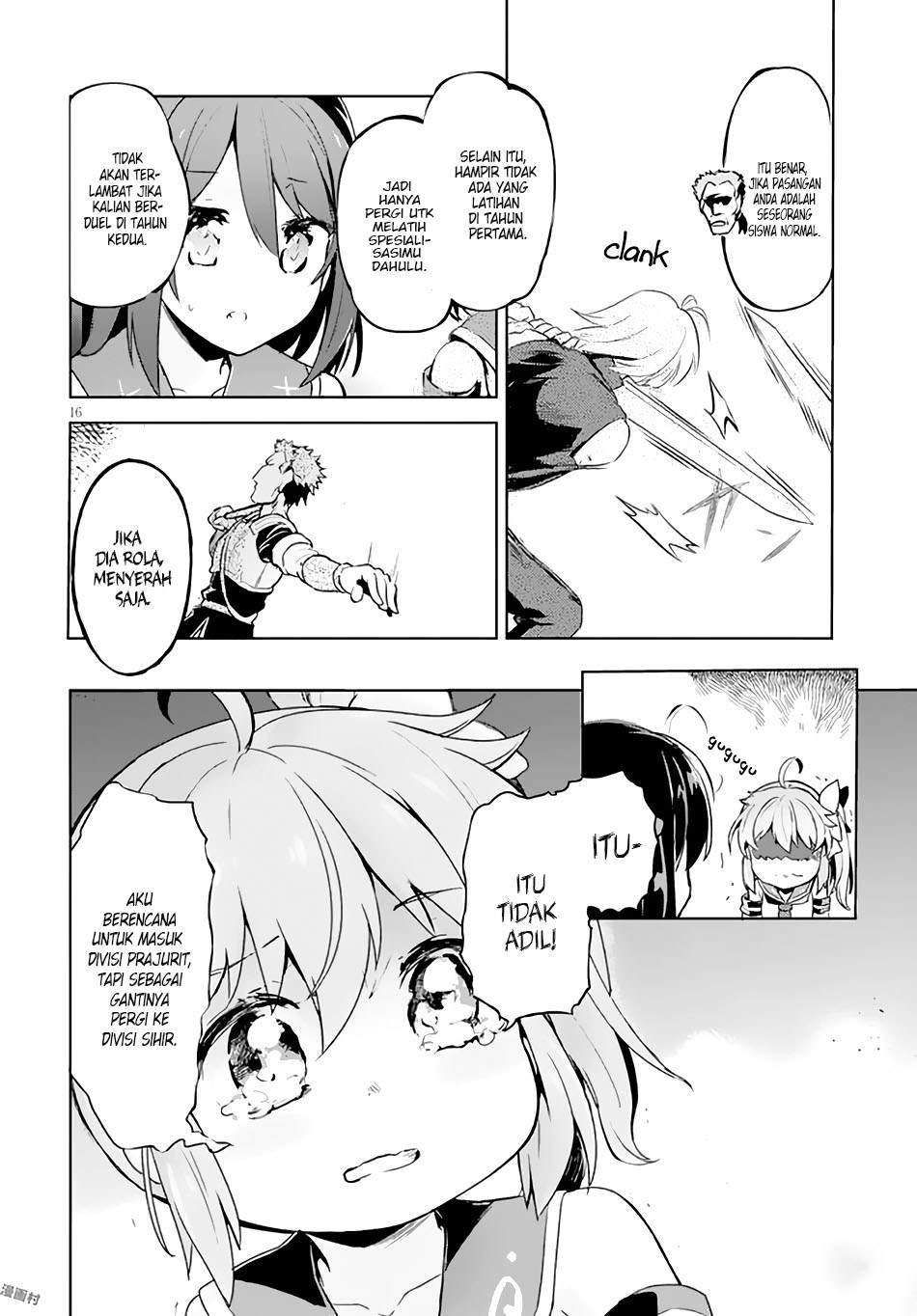 Kenshi o Mezashite Nyugaku Shitanoni Maho Tekisei 9999 Nandesukedo!? Chapter 04 Gambar 17