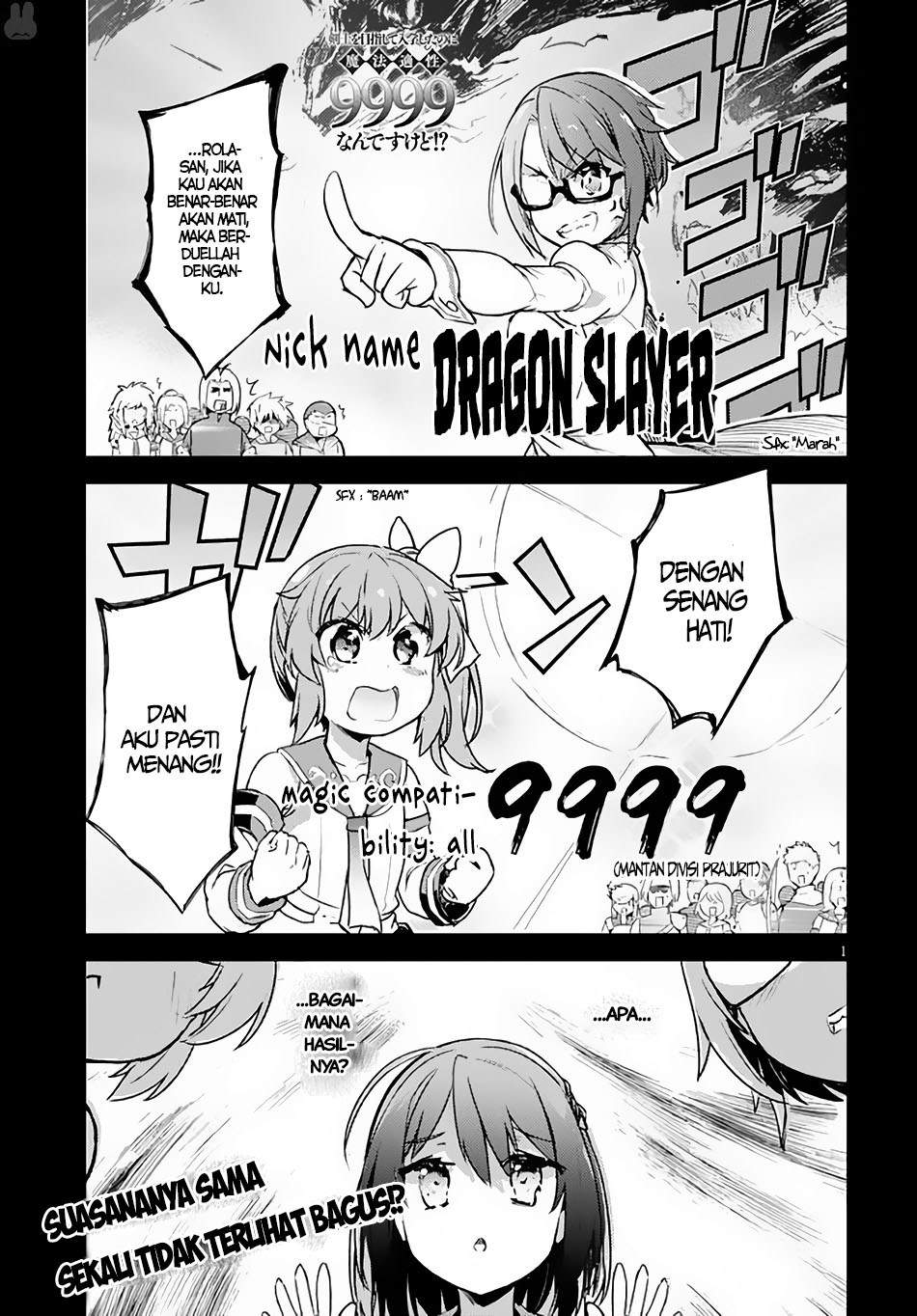 Baca Manga Kenshi o Mezashite Nyugaku Shitanoni Maho Tekisei 9999 Nandesukedo!? Chapter 04 Gambar 2