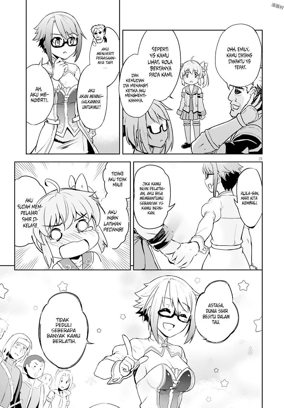 Kenshi o Mezashite Nyugaku Shitanoni Maho Tekisei 9999 Nandesukedo!? Chapter 04 Gambar 22