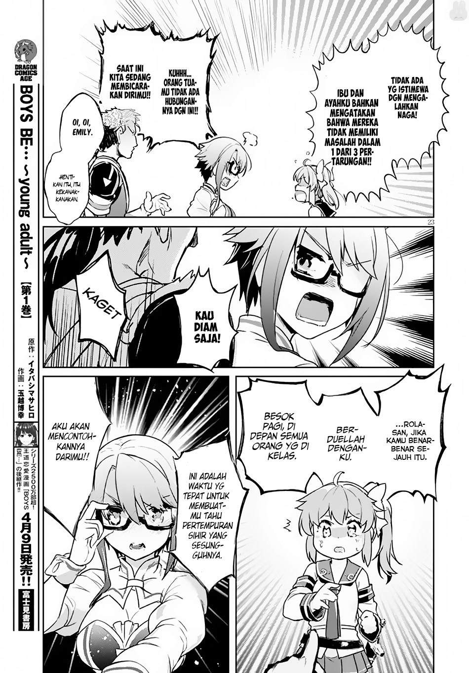 Kenshi o Mezashite Nyugaku Shitanoni Maho Tekisei 9999 Nandesukedo!? Chapter 04 Gambar 24