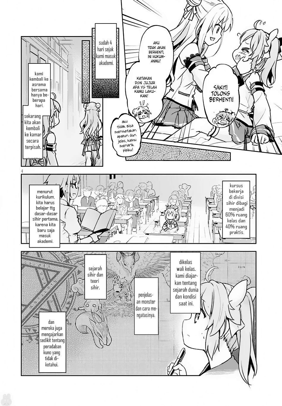 Kenshi o Mezashite Nyugaku Shitanoni Maho Tekisei 9999 Nandesukedo!? Chapter 04 Gambar 5
