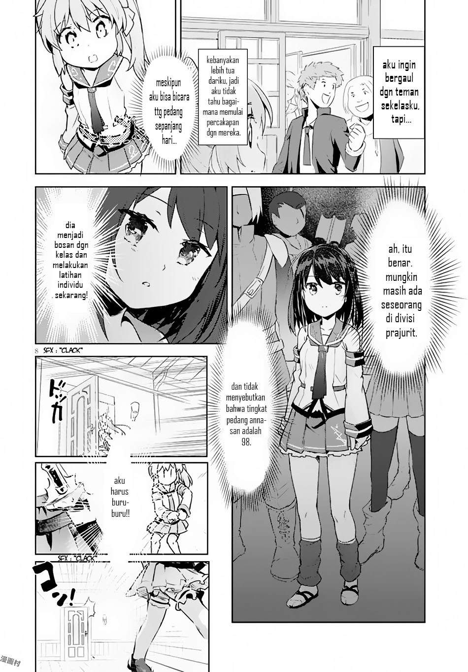Kenshi o Mezashite Nyugaku Shitanoni Maho Tekisei 9999 Nandesukedo!? Chapter 04 Gambar 9