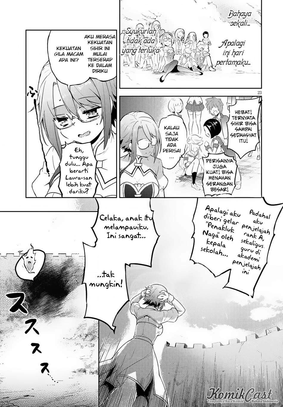 Kenshi o Mezashite Nyugaku Shitanoni Maho Tekisei 9999 Nandesukedo!? Chapter 02 Gambar 23