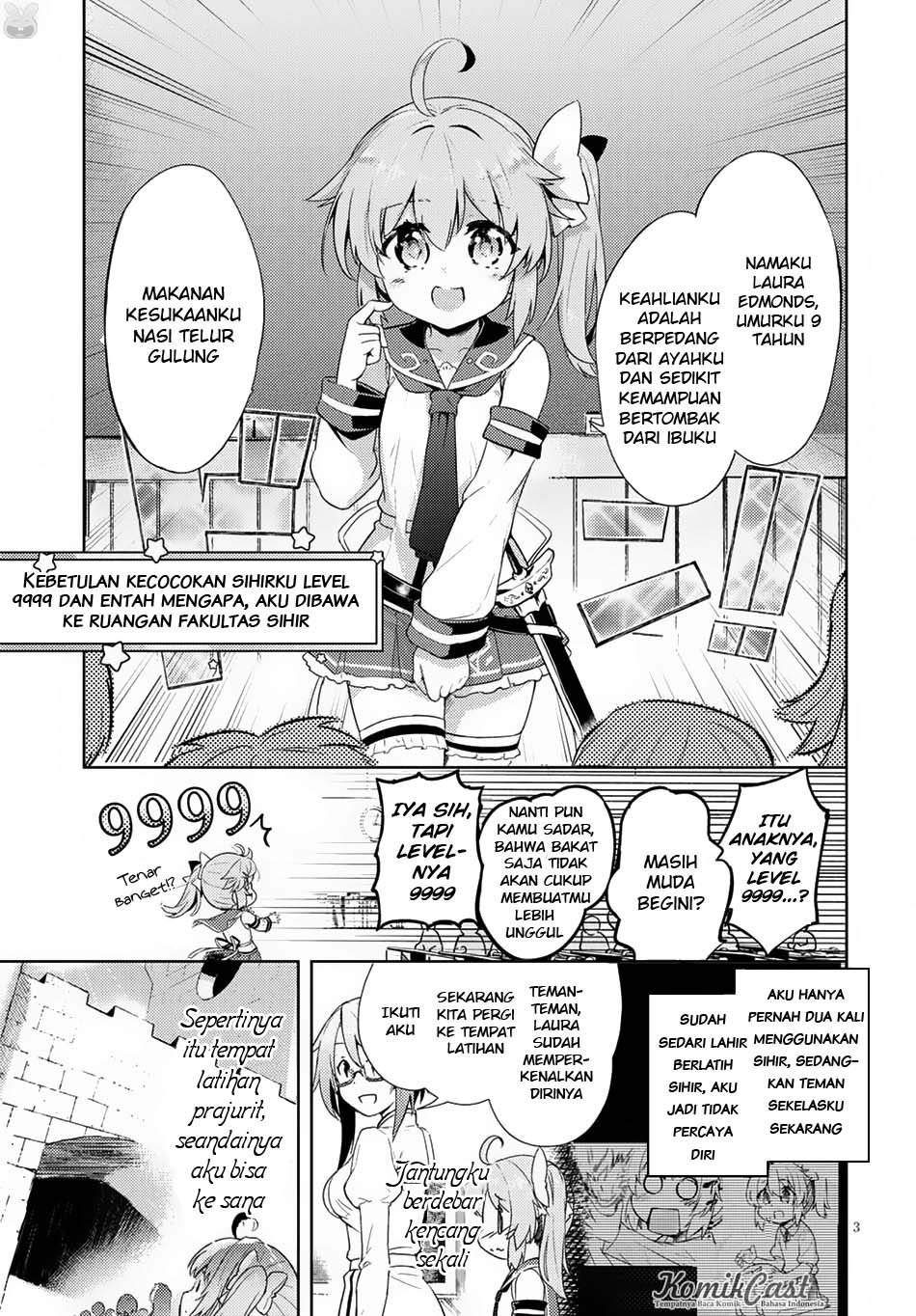Kenshi o Mezashite Nyugaku Shitanoni Maho Tekisei 9999 Nandesukedo!? Chapter 02 Gambar 4