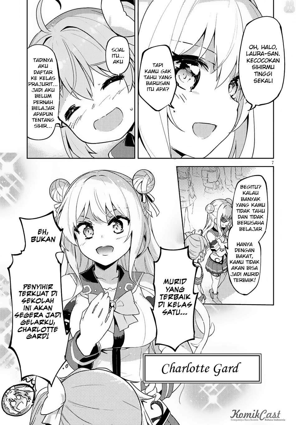 Kenshi o Mezashite Nyugaku Shitanoni Maho Tekisei 9999 Nandesukedo!? Chapter 02 Gambar 8