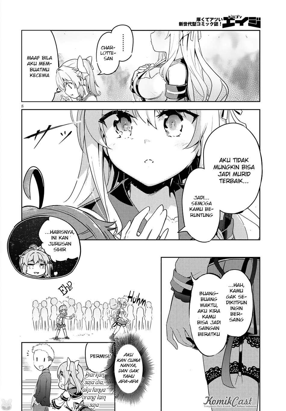 Kenshi o Mezashite Nyugaku Shitanoni Maho Tekisei 9999 Nandesukedo!? Chapter 02 Gambar 9