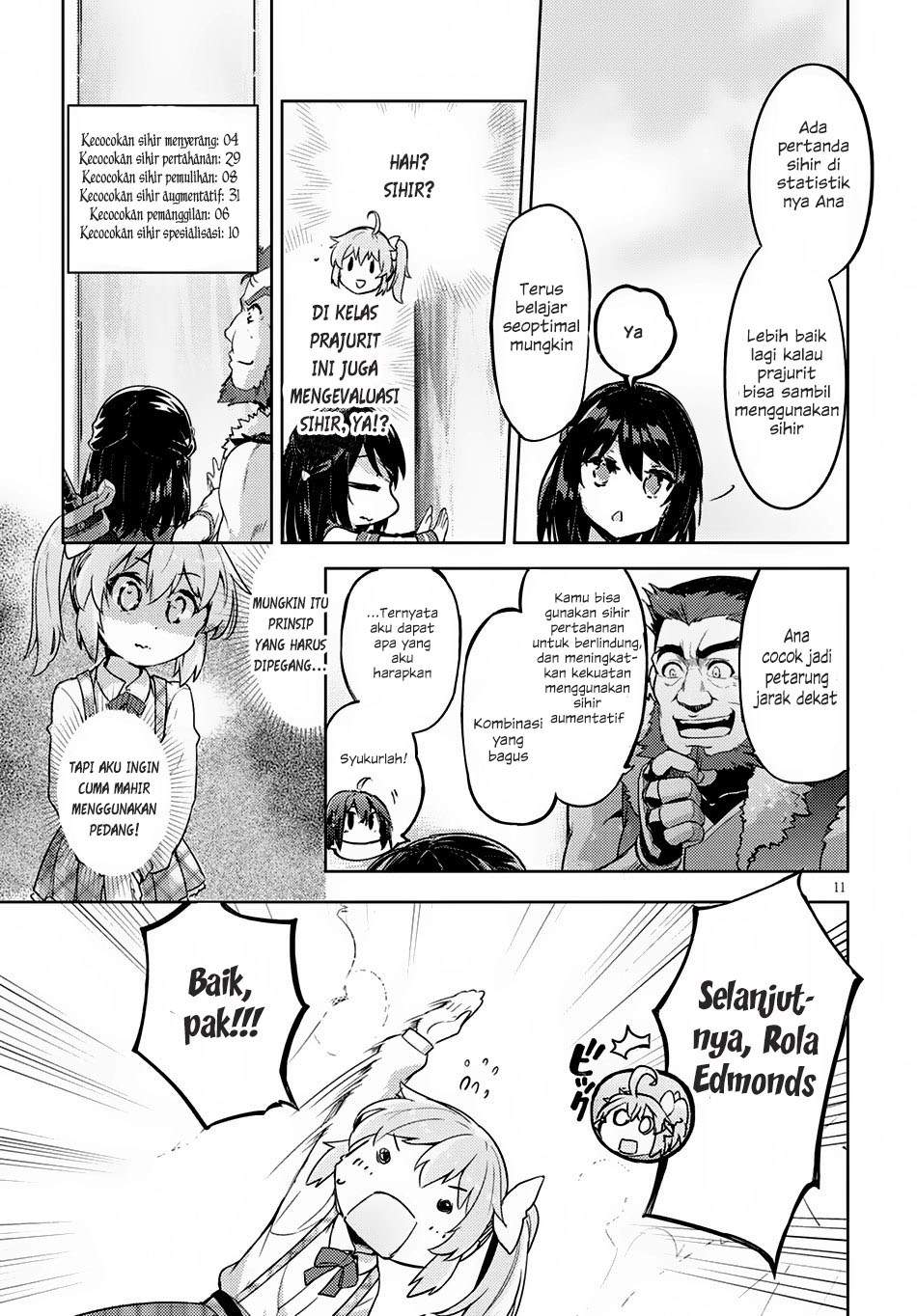 Kenshi o Mezashite Nyugaku Shitanoni Maho Tekisei 9999 Nandesukedo!? Chapter 01 Gambar 15