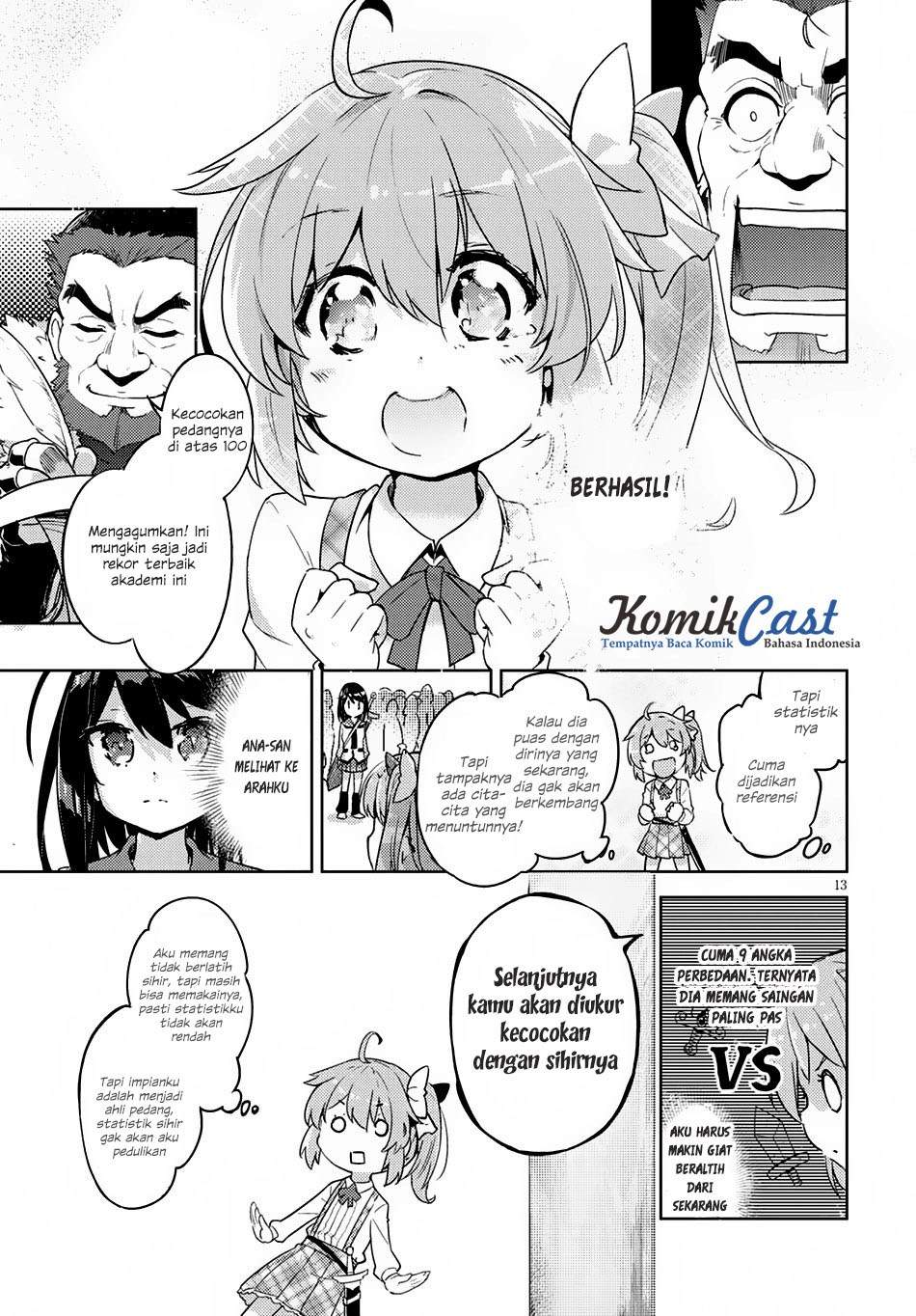 Kenshi o Mezashite Nyugaku Shitanoni Maho Tekisei 9999 Nandesukedo!? Chapter 01 Gambar 17