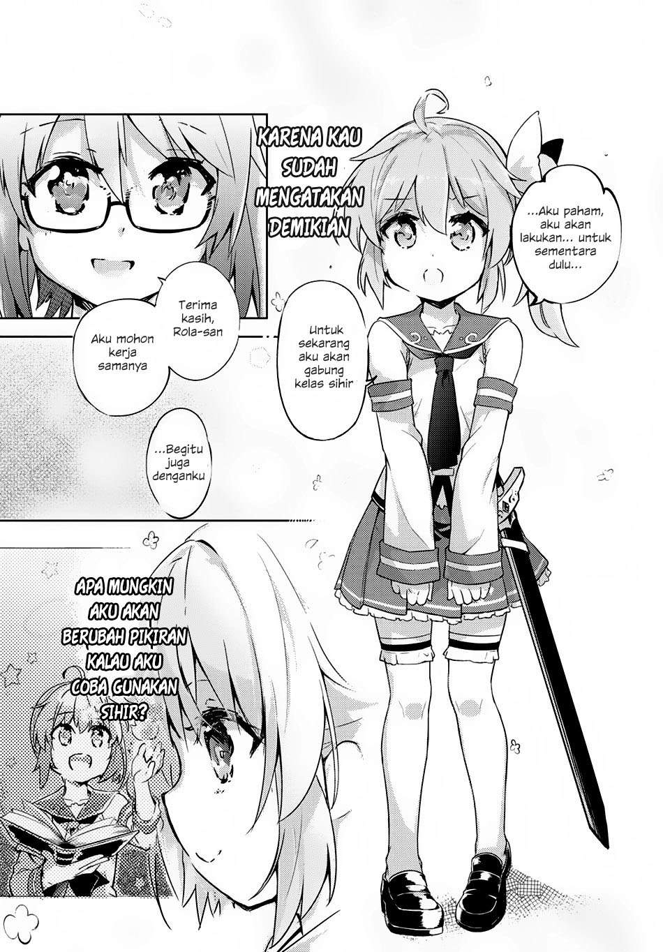 Kenshi o Mezashite Nyugaku Shitanoni Maho Tekisei 9999 Nandesukedo!? Chapter 01 Gambar 32