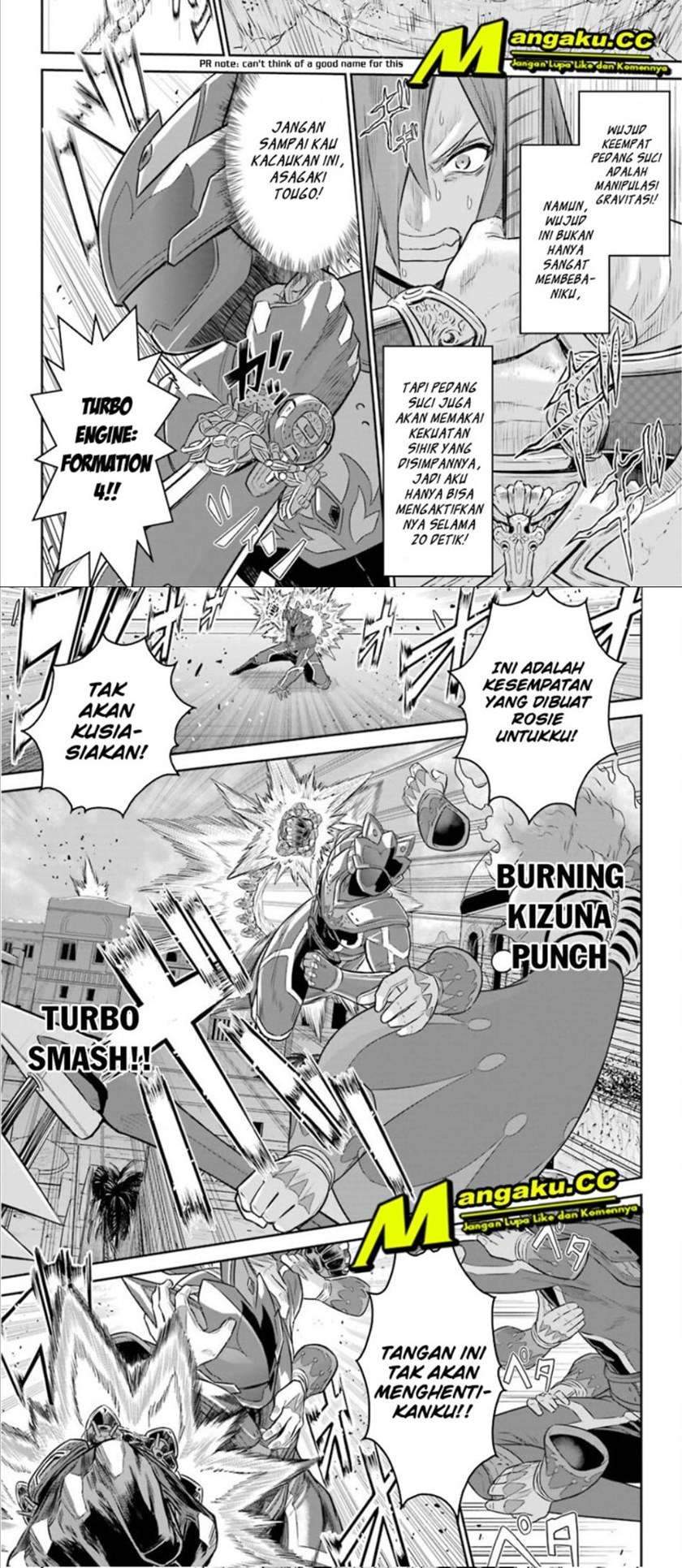 The Red Ranger Becomes an Adventurer in Another World Chapter 6 Gambar 15