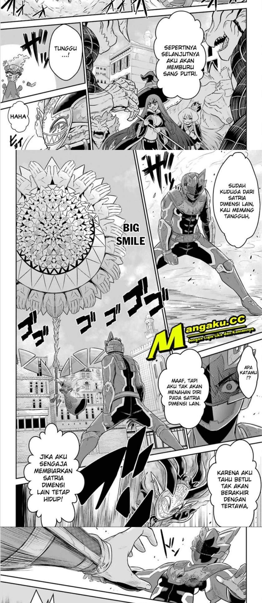 The Red Ranger Becomes an Adventurer in Another World Chapter 6 Gambar 17