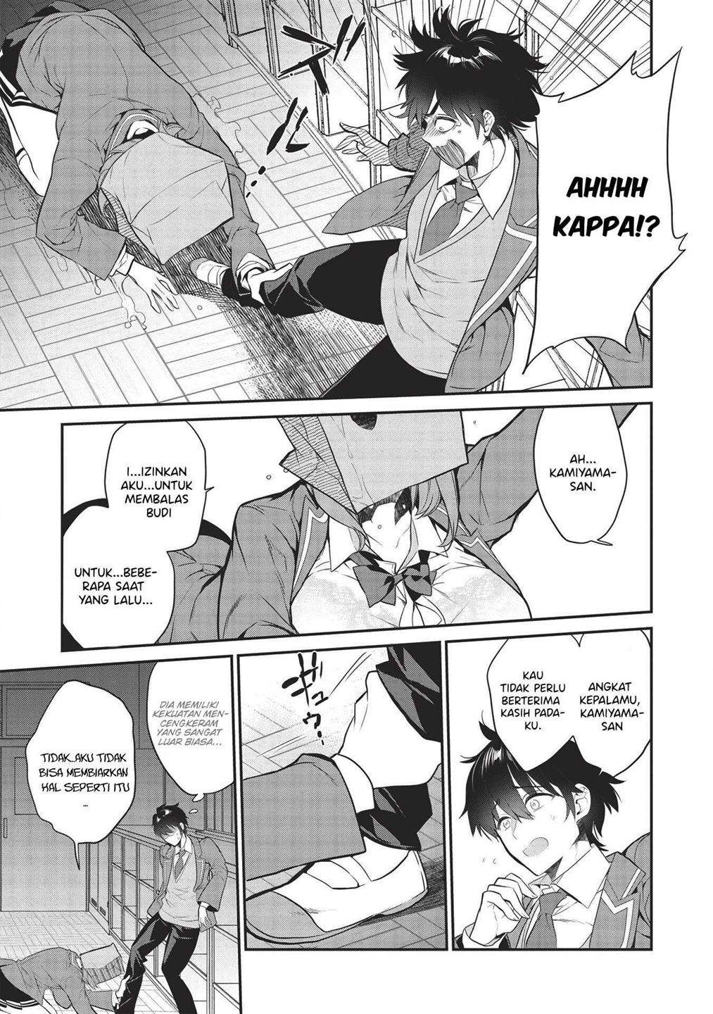 Kamiyama-san no Kami Bukuro no Naka ni wa Chapter 3 Gambar 14