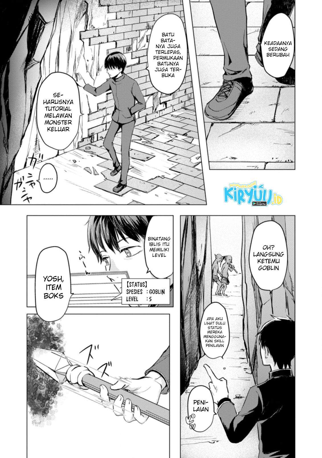 Baca Manga Ano Hi Chikyuu ni Dungeon ga Shutsugen Shita Chapter 2.1 Gambar 2