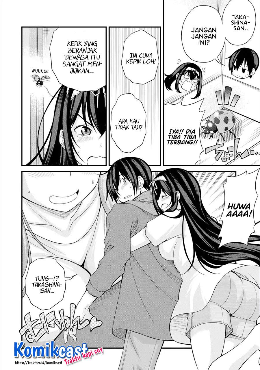 Kirei na Kurokami no Takashina-san (Mushoku) to Tsukiau Koto ni Natta Chapter 04.1 Gambar 5