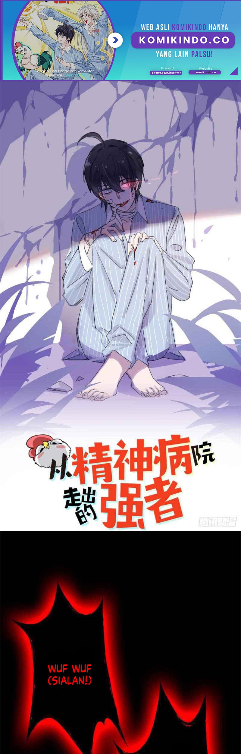 Baca Manhua The Strong Man From the Mental Hospital Chapter 24 Gambar 2