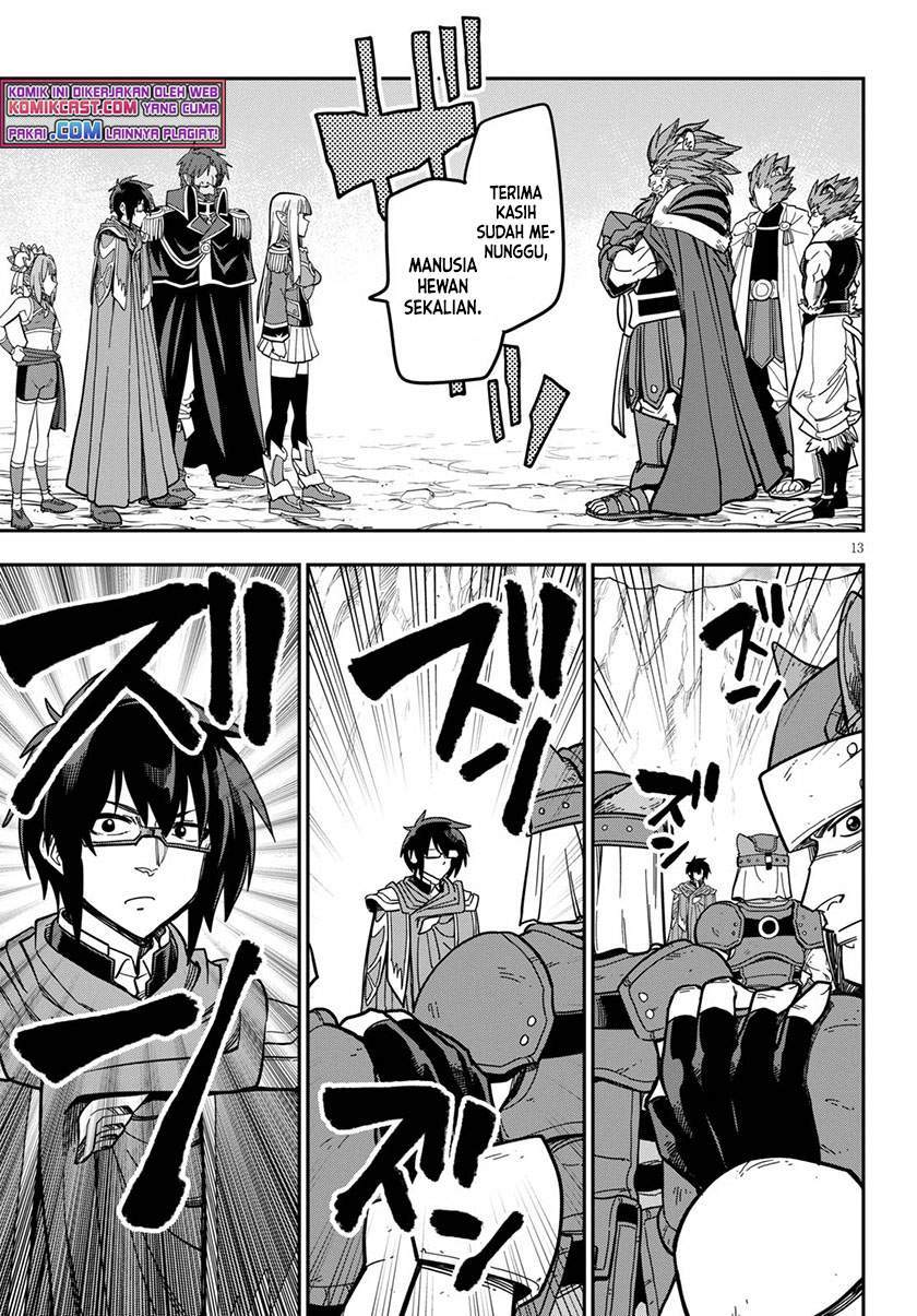 Konjiki no Moji Tsukai: Yuusha Yonin ni Makikomareta Unique Cheat Chapter 79 Gambar 13