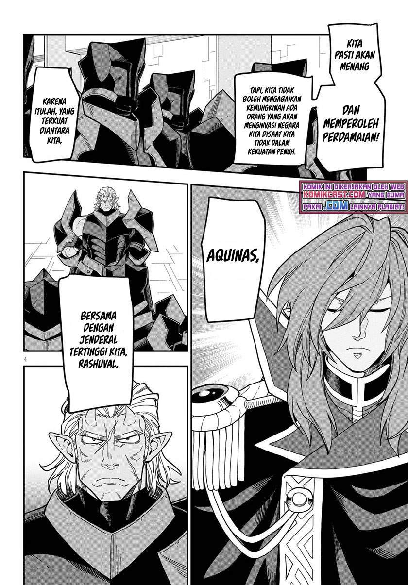 Konjiki no Moji Tsukai: Yuusha Yonin ni Makikomareta Unique Cheat Chapter 79 Gambar 4