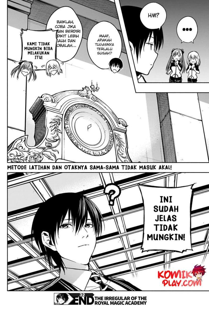 Ouritsu Mahou Gakuen no Saikasei: Slum Agari no Saikyou Mahoushi, Kizoku darake no Gakuen de Musou suru Chapter 32 Gambar 18
