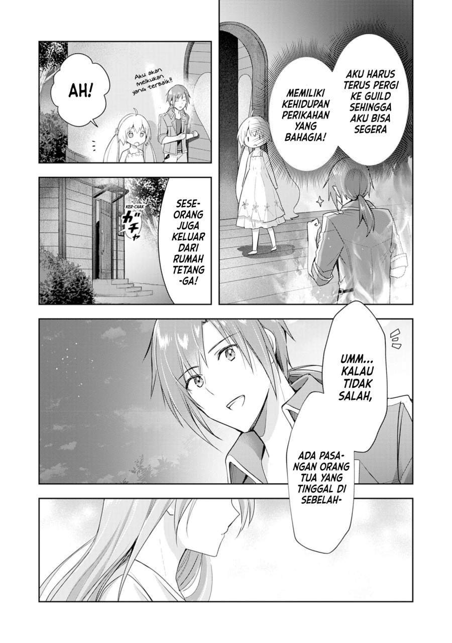 Uketsukejo ni Kokuhaku Shitakute Girudo ni Kayoitsumetara Eiyu ni Natteta Chapter 3 Gambar 12