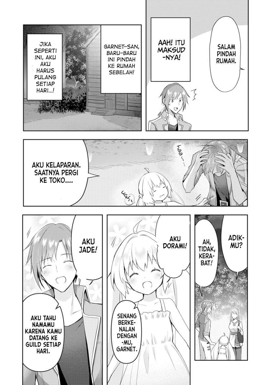 Uketsukejo ni Kokuhaku Shitakute Girudo ni Kayoitsumetara Eiyu ni Natteta Chapter 3 Gambar 18