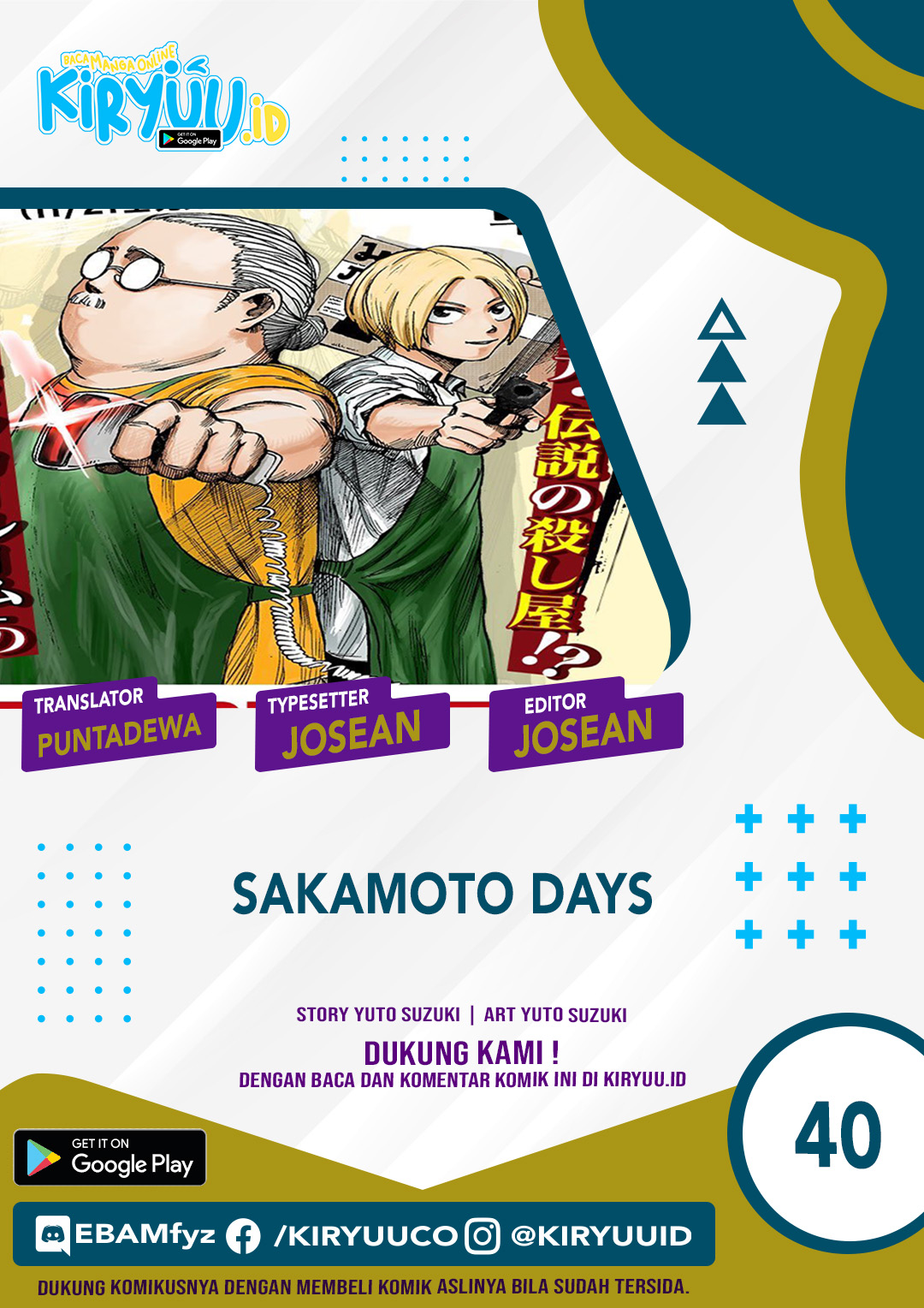 Baca Komik Sakamoto Days Chapter 40 Gambar 1