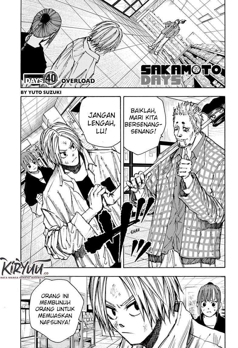Sakamoto Days Chapter 40 Gambar 4