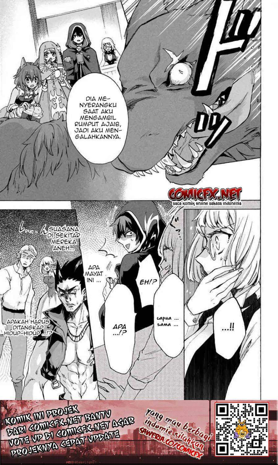 “Kukuku… He is the weakest of the Four Heavenly Monarchs.” I was dismissed from my job but somehow I became the master of a hero and a holy maiden. Chapter 5.1 Gambar 4