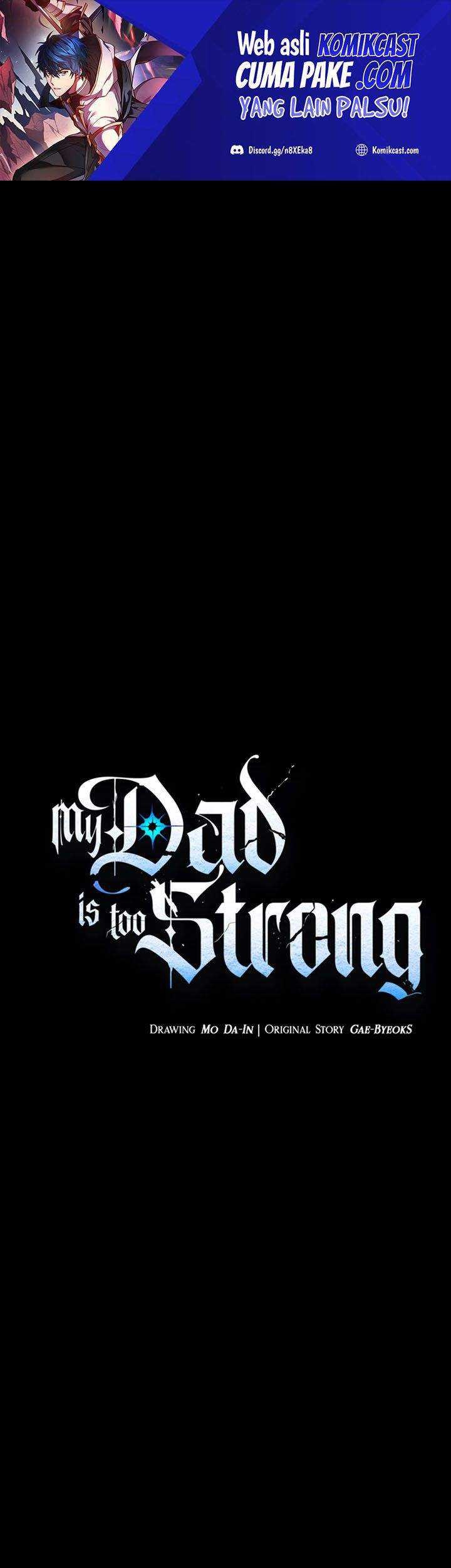Baca Manhwa My Dad Is Too Strong Chapter 54 Gambar 2