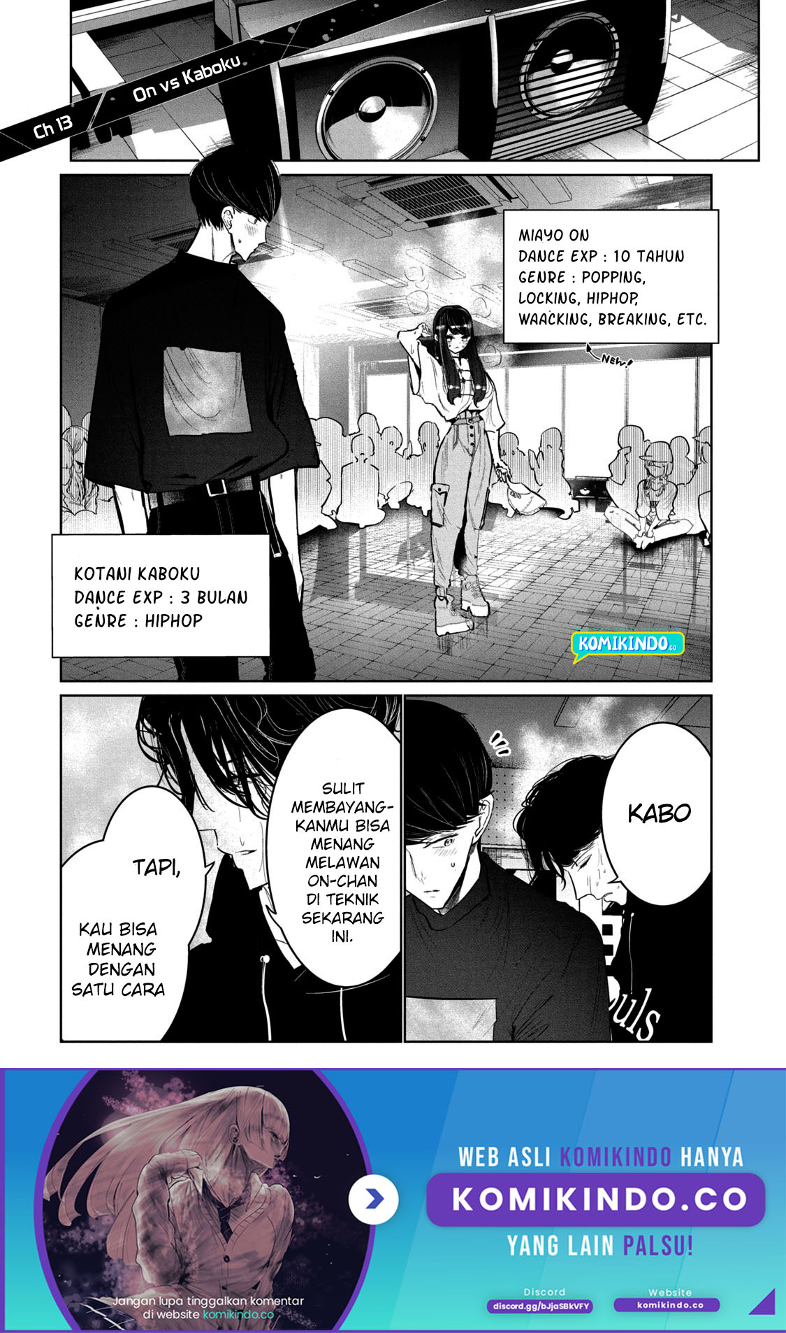 Baca Manga WonDance Chapter 13.1 Gambar 2