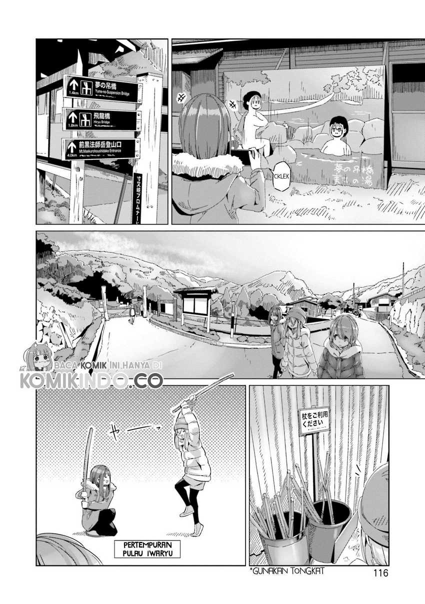Yuru-Camp Chapter 62 Gambar 11