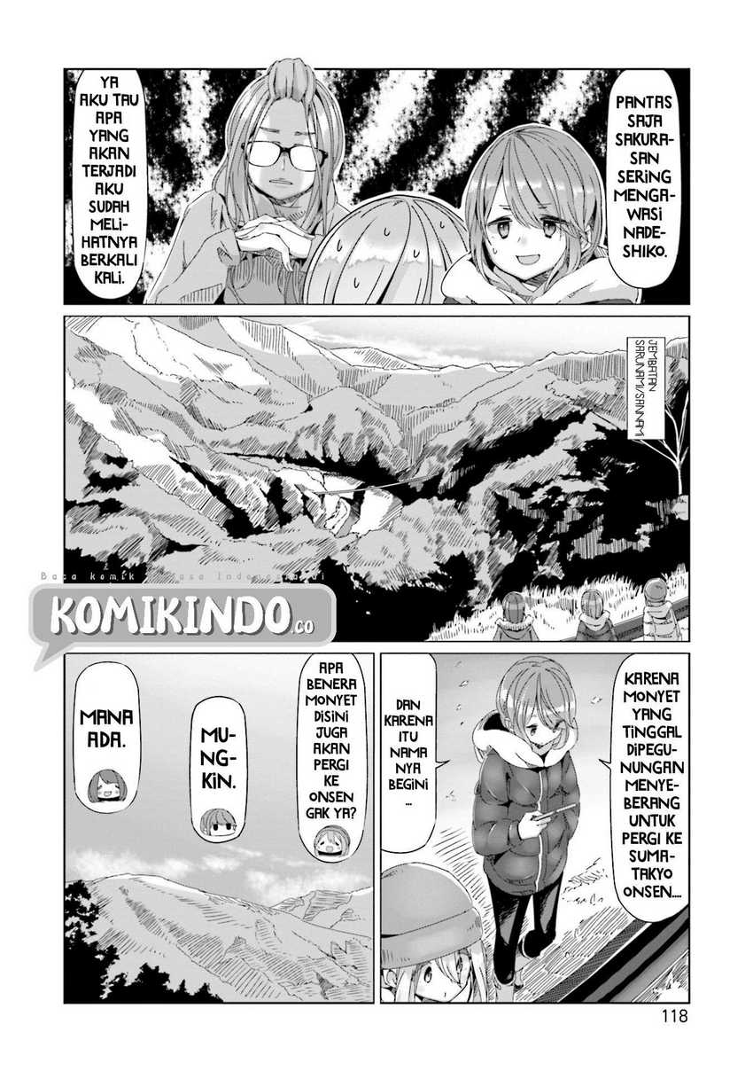 Yuru-Camp Chapter 62 Gambar 13