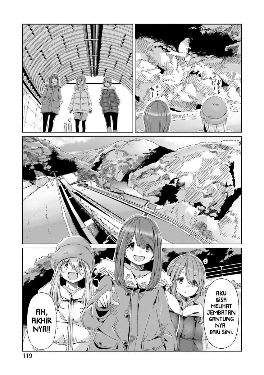 Yuru-Camp Chapter 62 Gambar 14
