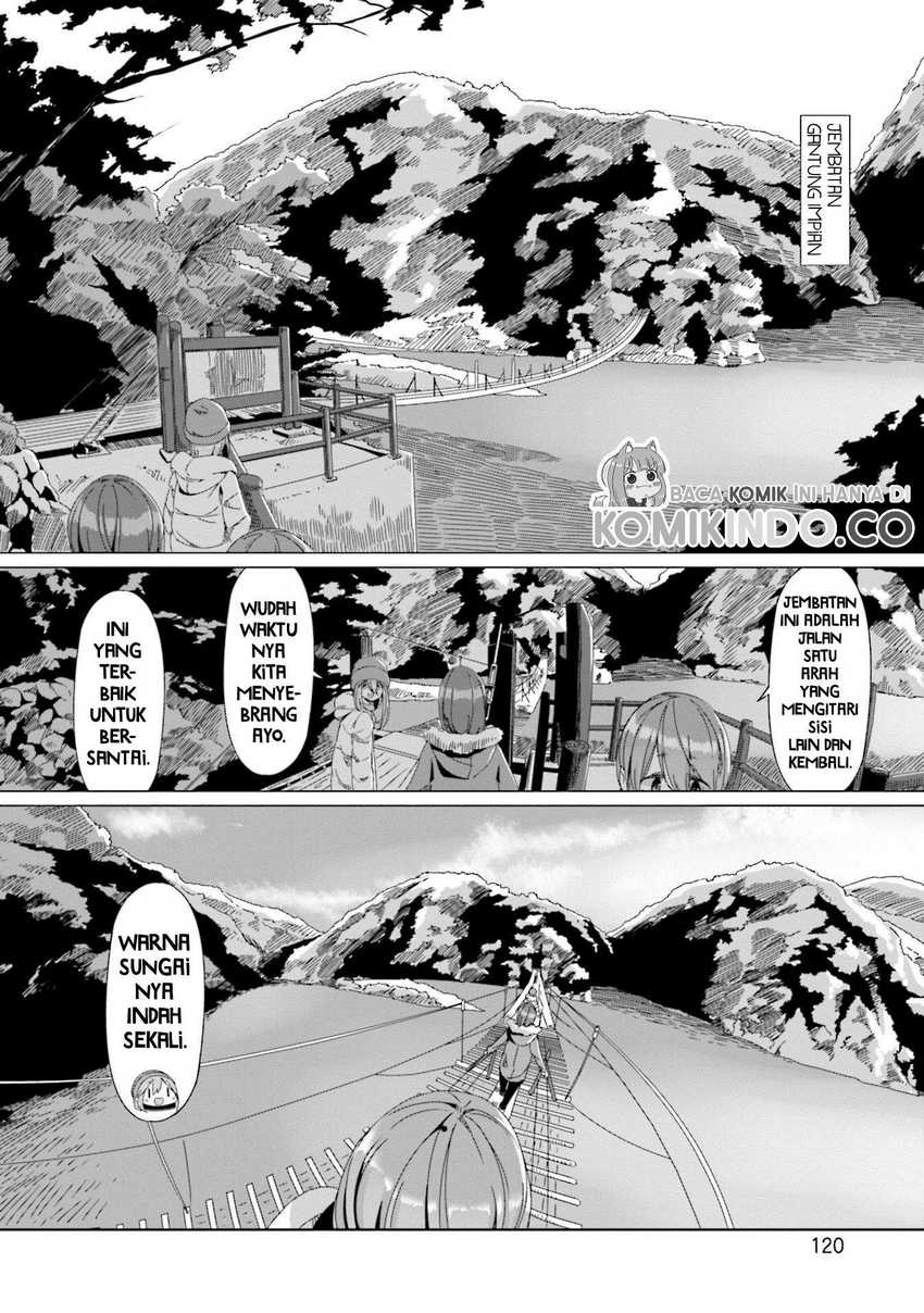 Yuru-Camp Chapter 62 Gambar 15